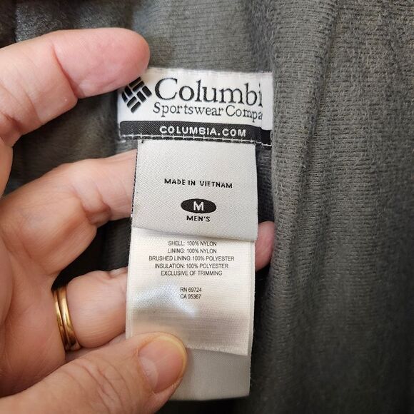 Columbia Sportswear men's black adjustable waist‎ snow ski pants Sz Medium - Picture 4 of 12